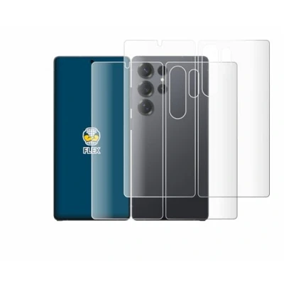 Afbeelding van BROTECT Screenprotector voor Samsung Galaxy S25 Ultra (Voor+Achter) Folie Beschermfolie transparant volledig dekking (2 Stuks)
