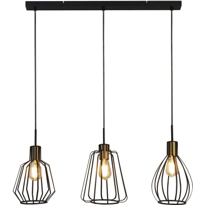 Afbeelding van Searchlight Hanglamp Eetkamer Melbourne 24053 3BK