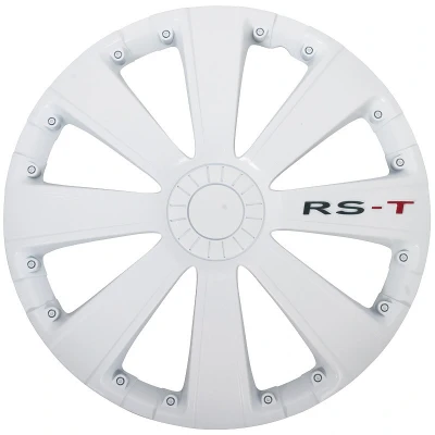 Afbeelding van AutoStyle 4 Delige Wieldoppenset RS T 14 inch wit