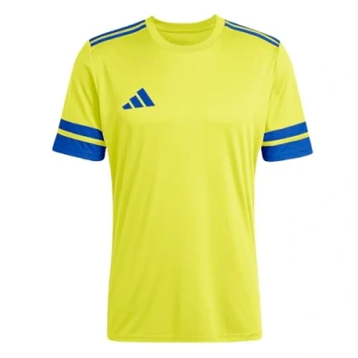 Afbeelding van adidas Performance SQUADRA25 Short Sleeve Sport Tshirt, Heren, Maat: XL, Black/team grey four/pure ruby