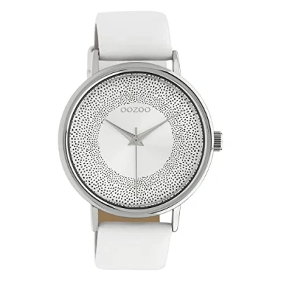 Afbeelding van Oozoo Horloge, Dames, Maat: One Size, Weiß