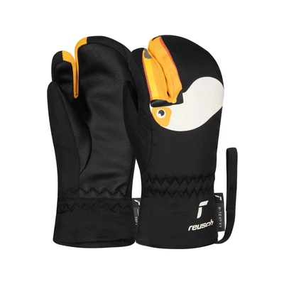 Afbeelding van Reusch Peggy R TEX® XT Lobster warme, waterdichte, winddichte en ademende 3 vingerhandschoenen, winterhandschoenen voor baby&#039;s, peuters, meisjes jongens
