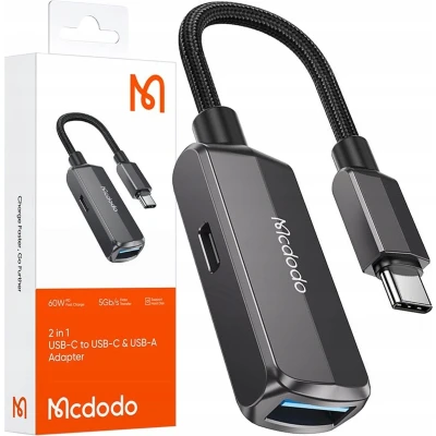 Afbeelding van Mcdodo® Adapter USB C naar A Kabel Snelladen 480Mbps 60W