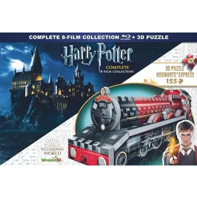 Afbeelding van Harry Potter 1 7.2 Collection + Wrebbit 3D Puzzel Hogwarts Express (Blu ray)