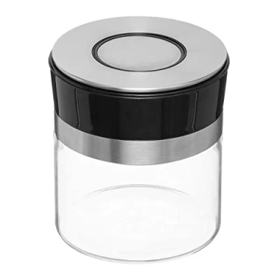 Afbeelding van Five® Glazen voorraadpotten Met drukknop 169213 deksel, Vaatwasserbestendig, Magnetronbestendig, Luchtdicht, Diepvriesbestendig, BPA vrij