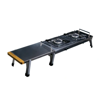 Afbeelding van Ridgemonkey Grilla CookStation Double Hob Kookstel Kampeerspullen