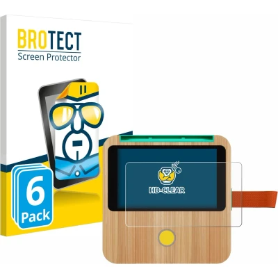 Afbeelding van BROTECT Screenprotector voor tigerbox Touch/ Touch Plus Folie Beschermfolie transparant (6 Stuks)