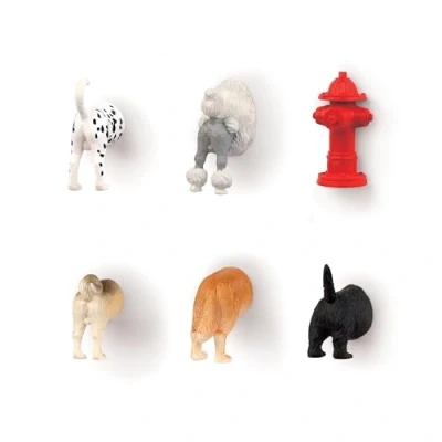 Afbeelding van Butt Magneten (Set Van 6) Honden