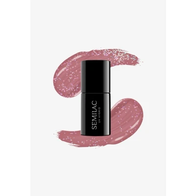 Afbeelding van Semilac UV GEL Polish Nagellak, Maat: 7 ml, Shimmer dust caramel