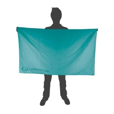 Afbeelding van Lifeventure Recycled SoftFibre Trek Towel Microvezeldoek, volwassenen, uniseks, blauw (blauw), eenheidsmaat