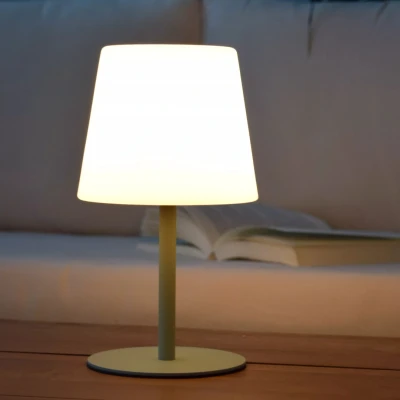 Afbeelding van Lucide TYON Oplaadbare Tafellamp Binnen/Buiten Accu/Batterij LED Dimb. IP65 Groen