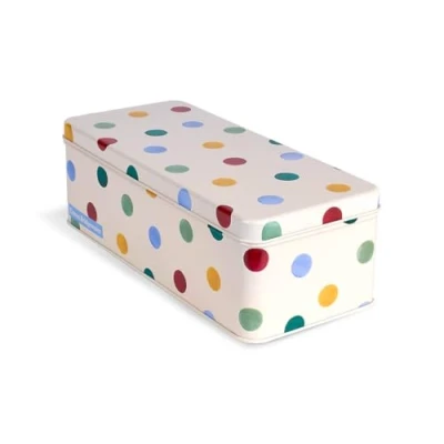 Afbeelding van Emma Bridgewater Vershouddoos Bewaarblik Rechthoek Polka Dots