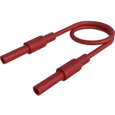 Afbeelding van SKS Hirschmann MAL S BB 50/2,5 rt Meetsnoer Rood 1 stuk(s)