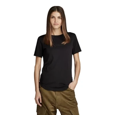 Afbeelding van G Star Autograph Tshirt print, Dames, Maat: Small, Dk black