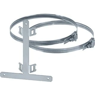 Afbeelding van Hensel rvs montageset kv mast paalbevest 6 mod breed kvmb6