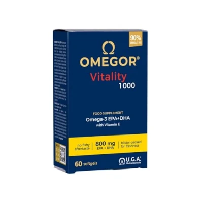 Afbeelding van Omega 3 1000mg Visolie met 800mg EPA en DHA per capsule De enige IFOS gecertificeerd 5 sterren sinds 2006 Visoliesupplementcapsules 90% rTG 60 capsules
