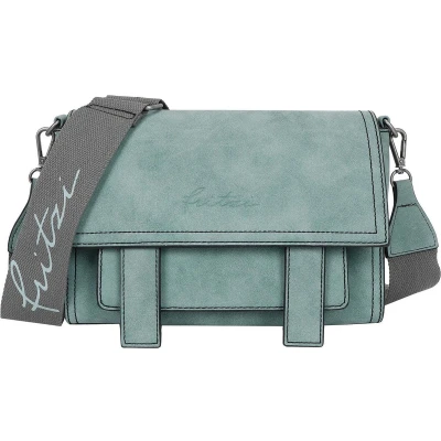 Afbeelding van Fritzi aus Preußen Schoudertas Jive Satchel Iced Green Mintgroen