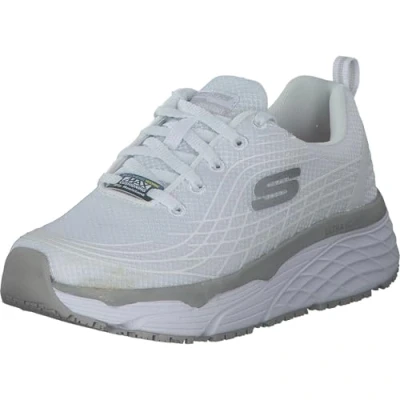 Afbeelding van Skechers Dames Max Cushioning Elite Sr Sneaker, Wit Textiel, 38 EU