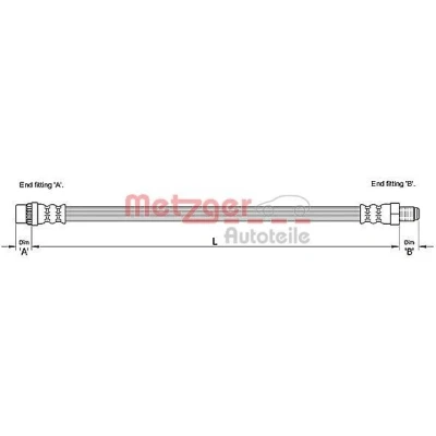 Afbeelding van Remslang METZGER 4110212