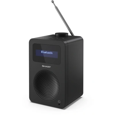 Afbeelding van Sharp DR 430(BK) Tokyo Digitale DAB+ FM radio met Bluetooth zwart