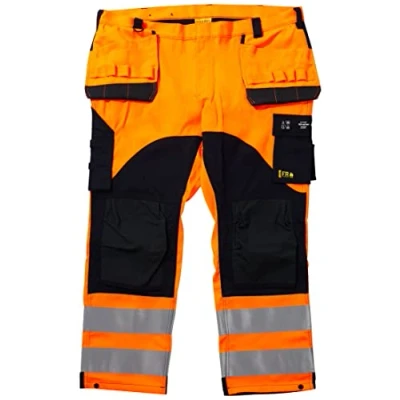 Afbeelding van Blaklader Multinorm inherent werkbroek 1589 1513 High Vis Oranje/Marineblauw D124