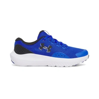 Afbeelding van Under Armour Visual Cushioning Surge Hardloopschoenen voor op de weg kinderen, Maat: 38.5, Team royal Textiel/ synthetisch