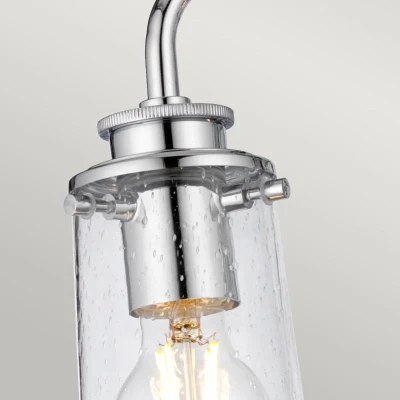 Afbeelding van Kichler LED Wandlamp Braelyn 3X E27 Max 40W IP44 Polished Chrome