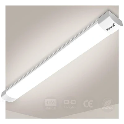 Afbeelding van Plafondlicht Led Plafondlamp 150CM 45W 4500LM Plafond Lamp Buis Licht IP66 Waterdicht Airand Neonlamp Natuurlijk Wit voor Garage Kantoor Werkplaats Kelder Winkel Badkamer Zolder Binnen Buiten