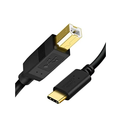 Afbeelding van CableCreation USB C printerkabel 1 m, naar B, scannerkabel MIDI kabel voor Yamaha Casio digitale piano controller, DJ 3,3 ft