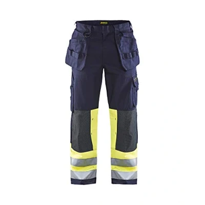 Afbeelding van Blaklader Multinorm werkbroek 1479 1514 Marine/High Vis Geel D108