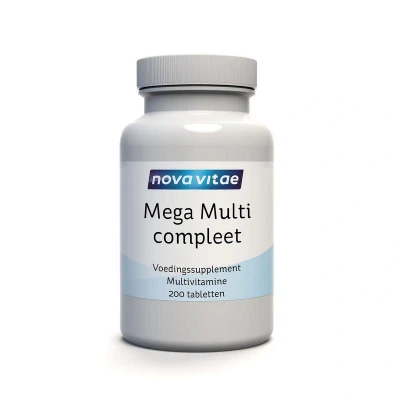 Afbeelding van Nova Vitae Mega Multi Compleet, 200 tabletten