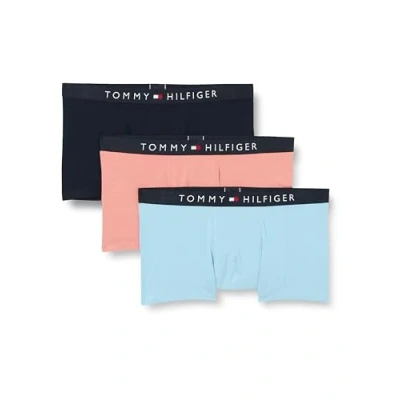Afbeelding van Tommy Hilfiger Underwear TRUNK 3P met logo opschrift op de band (3 stuks, Set van 3)