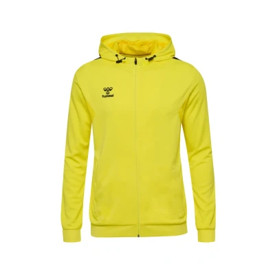 Afbeelding van Hummel Authentic POLY Trainingsvest, Heren, Maat: XXL, Blazing yellow