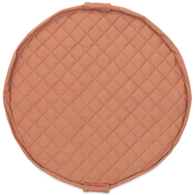 Afbeelding van Play&amp;go soft baby speelkleed en reistas organic tawny brown