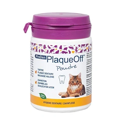 Afbeelding van 2x40g PlaqueOff Gebitsverzorging ProDen Kattensnacks