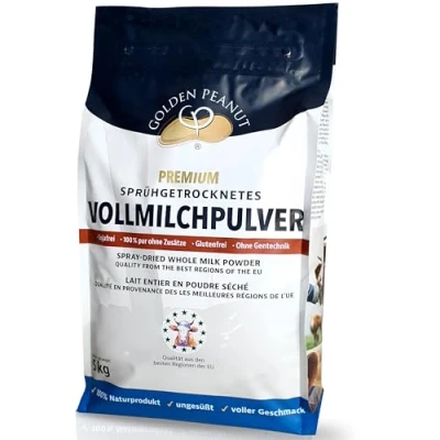 Afbeelding van GOLDEN PEANUT Volledig melkpoeder gesproeid 5 kg poeder melk bakken ijs crisisvoorraad