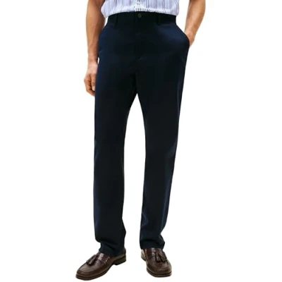 Afbeelding van Tommy Hilfiger Heren CORE Mercer Essential Twill MW0MW40263 Chino, Blauw (Desert Sky), 29W/34L, (Woestijnhemel), 29W / 34L