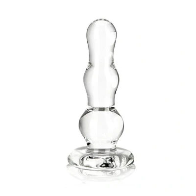 Afbeelding van Transparante en Glazen Buttplug 11 CM