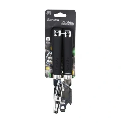 Afbeelding van Quttin Easy Grip blikopener 26 cm RVS zwart
