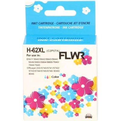 Afbeelding van FLWR HP 62XL kleur cartridge