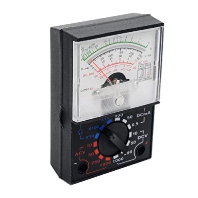 Afbeelding van BE TOOL Analoge multimeter voltimeter elektrische doorgangstester YX 1000A AC DC stroom weerstand meter