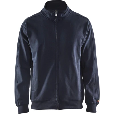 Afbeelding van Blaklader Sweatshirt lange rits 3349 1048 Donker marineblauw