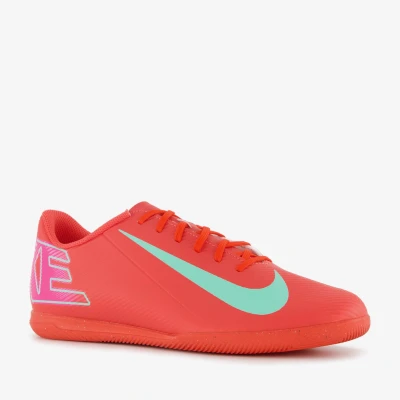 Afbeelding van Nike Performance Vapor 16 CLUB IC Zaalvoetbalschoenen, Maat: 43, Ember glow/aurora green Textiel/ synthetisch