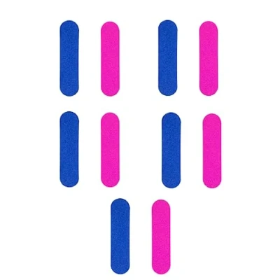 Afbeelding van nagelvijlen, 10 stuks mini professionele dubbelzijdige nagelvijl, manicure accessoires