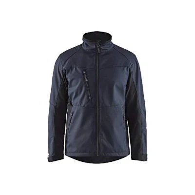 Afbeelding van Blåkläder 4950 2516 Softshell Jack Donker marineblauw/Zwart maat XL