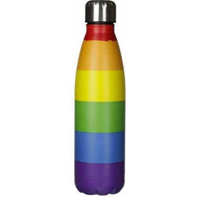 Afbeelding van Thermosfles RVS 500ml Regenboog