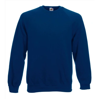 Afbeelding van Fruit of the Loom Classic Raglan Sweater Blauw M