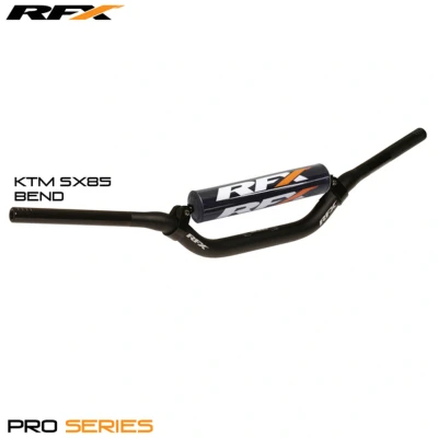 Afbeelding van RFX Pro Series F8 Taper Zwart Gas MC85 2021 2024 Husqvarna TC85 2014 KTM SX85 1992