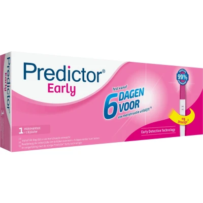 Afbeelding van Predictor® Early 6 Dagen Zwangerschapstest