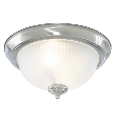Afbeelding van Searchlight Geribbelde plafondlamp American Diner